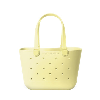 Simple Modern Waterproof Rubber Beach Bag | Large | Black