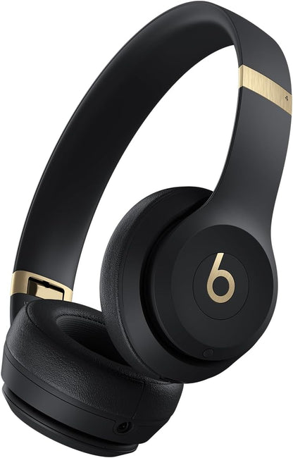 Beats Solo 4 - Wireless On-Ear Bluetooth Headphones, Up to 50-Hour Battery Life, Ultra-Lightweight Comfort, Powerful and Balanced Sound, Apple & Android Compatible - Amazon Exclusive Metallic Pink