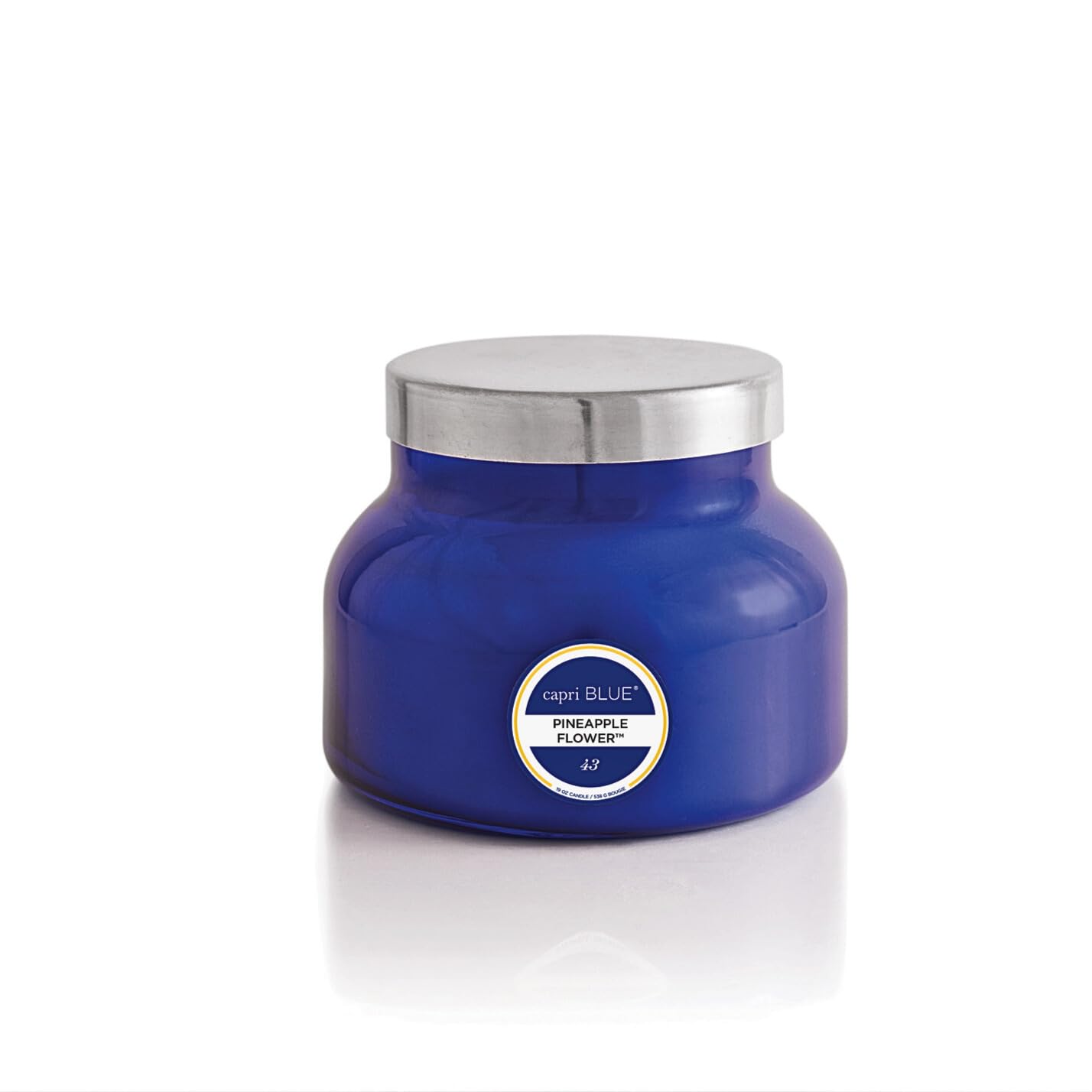 Capri Blue Scented Candles - Soy Candle Wax Blend - Jar Candles - Blue Candle Gifts for Women & Men - Luxury Candles for Home Scented with Vanilla, Bergamot & Sandalwood - Havana Vanilla (19 oz)