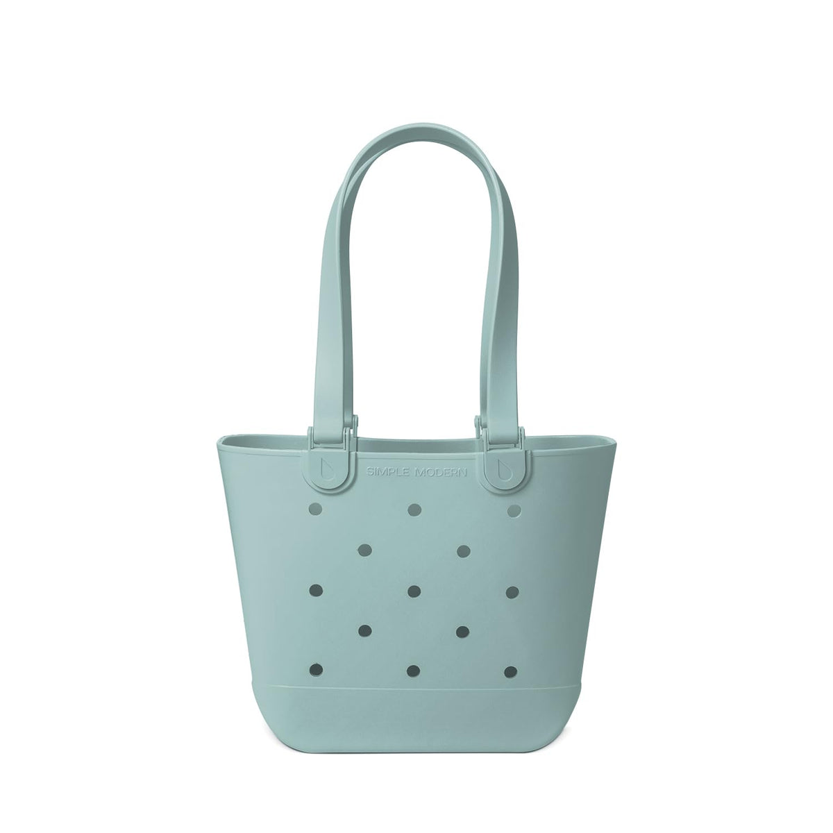 Simple Modern Waterproof Rubber Beach Bag | Large | Black