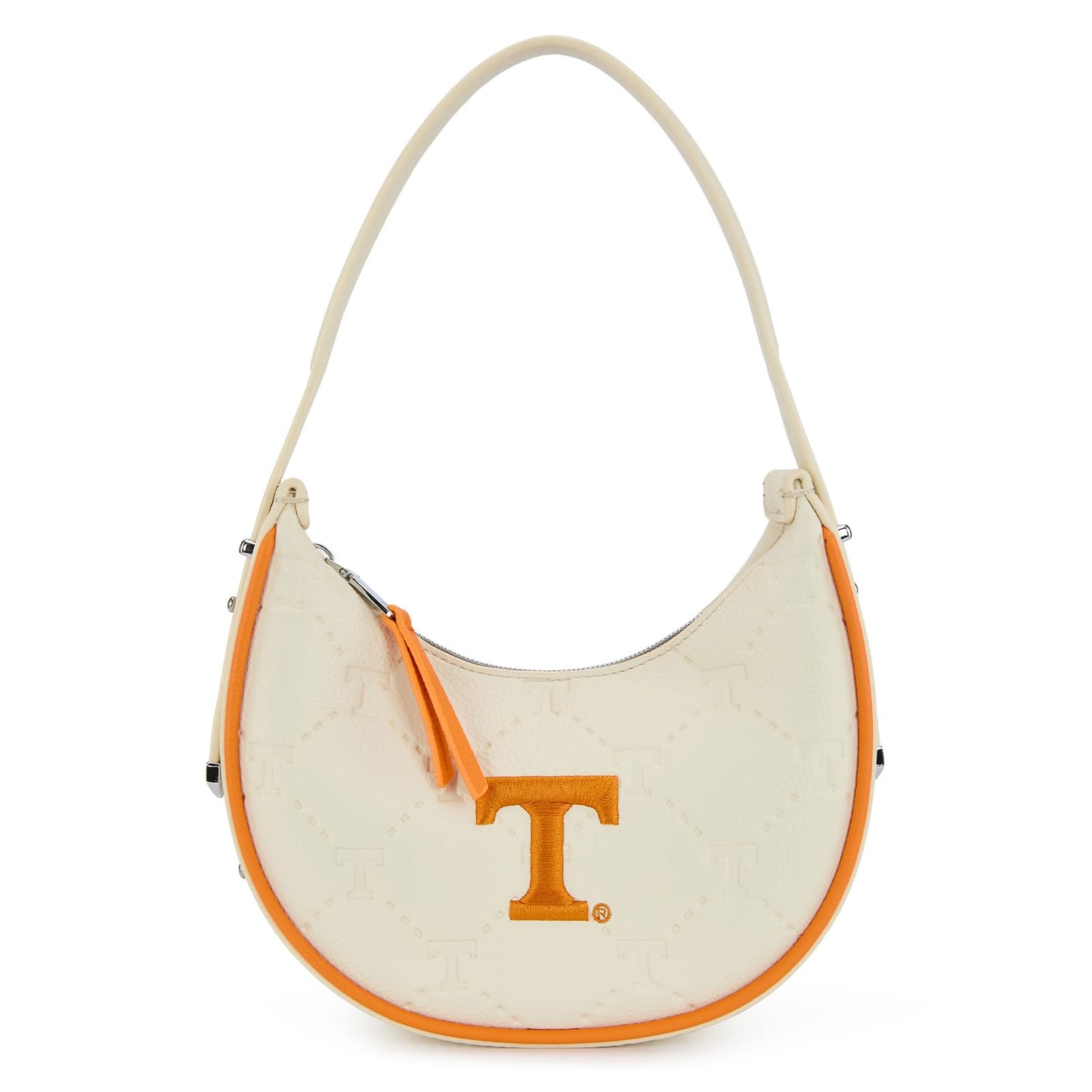 NCAA Crescent Shoulder Bag for Women, Half Moon Clutch Purses for Birthday/Graduation Gifts