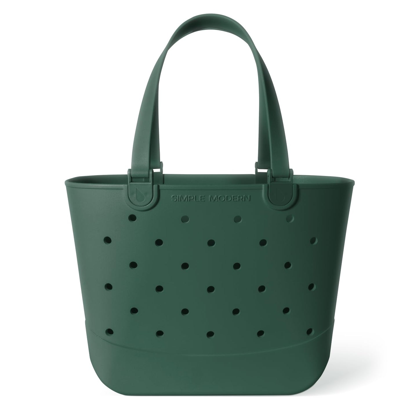 Simple Modern Waterproof Rubber Beach Bag | Large | Black