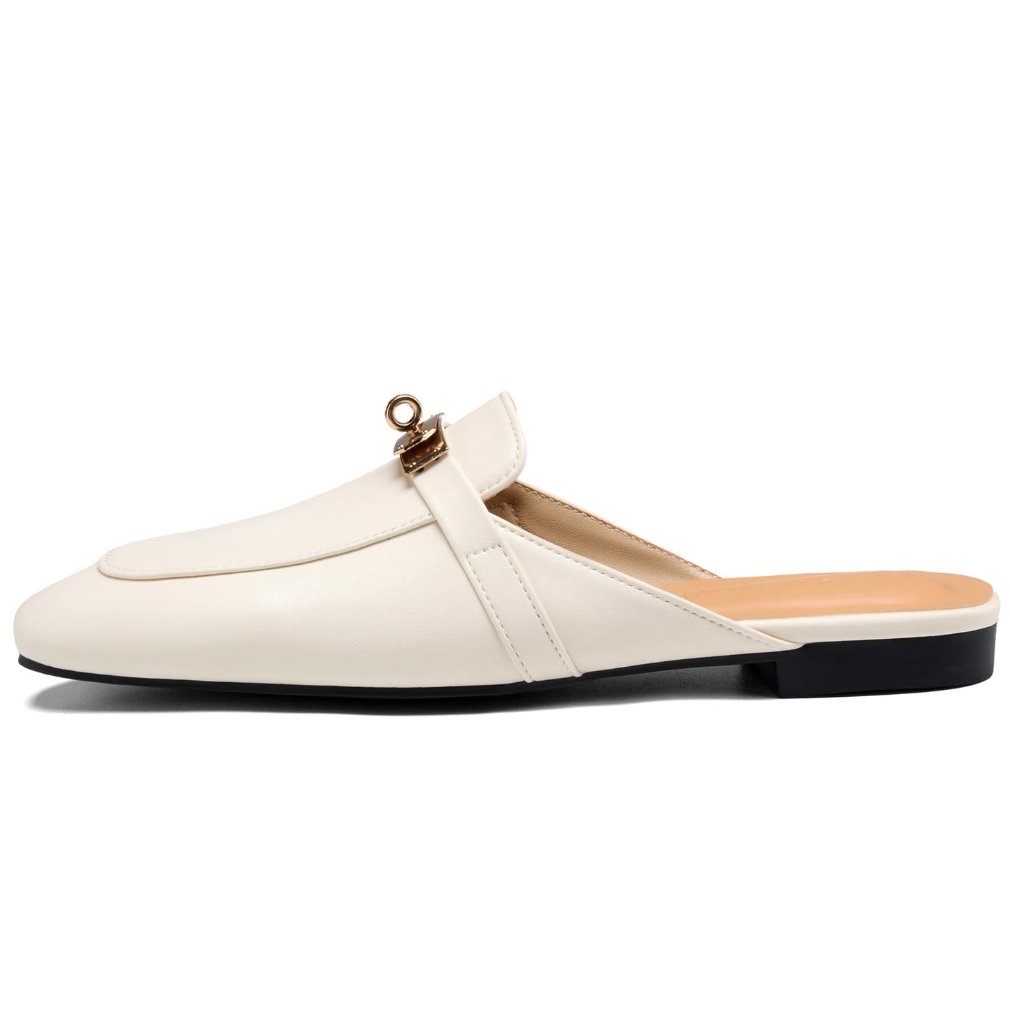 Almond Toe Slip-On Flats