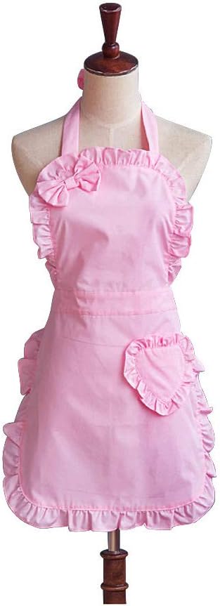 Love Potato Girls Bowknot Lady's Apron
