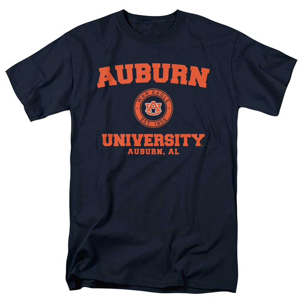 Auburn University Official Distressed Primary Unisex Adult T Shirt