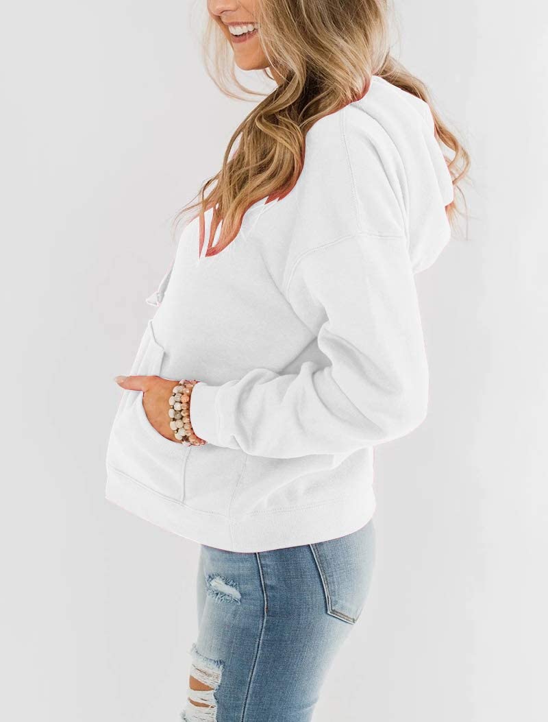 REVETRO Womens Sweatshirt USA Flag