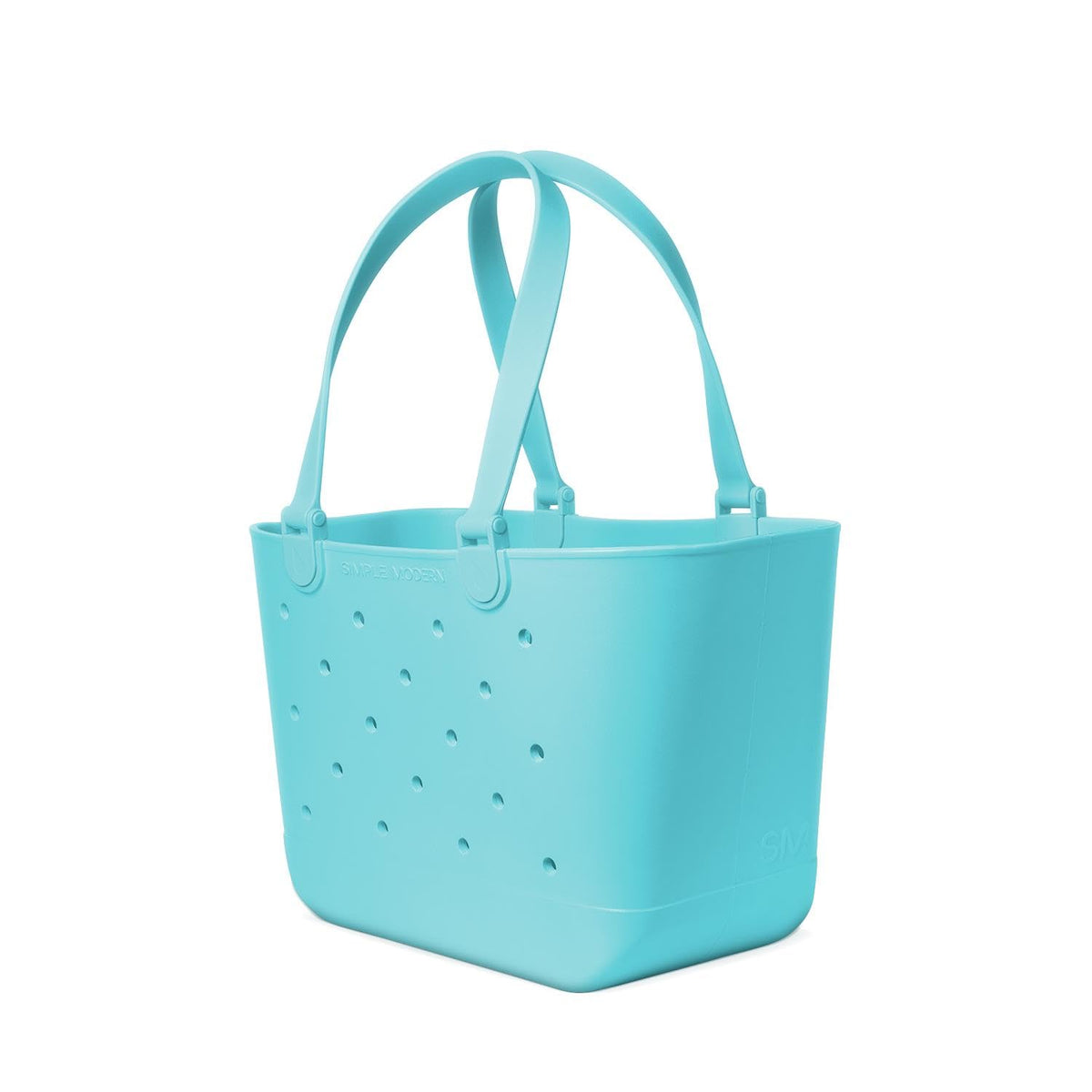 Simple Modern Waterproof Rubber Beach Bag | Large | Black