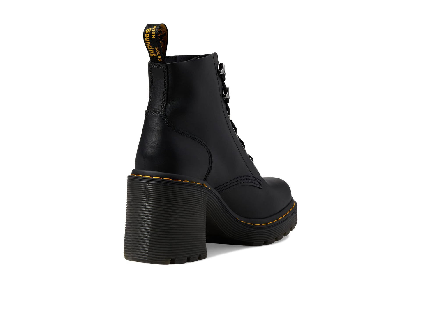 Dr. Martens Women's Jesy Leather Heeled Lace Up Boot