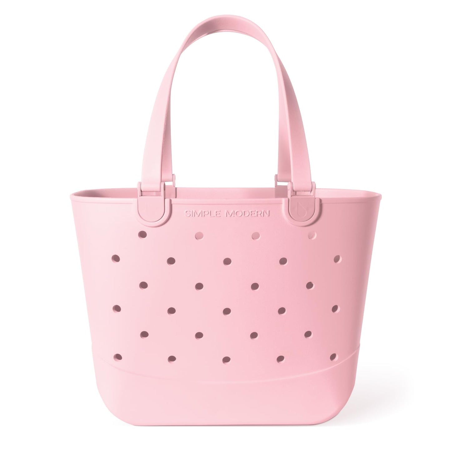 Simple Modern Waterproof Rubber Beach Bag | Large | Black