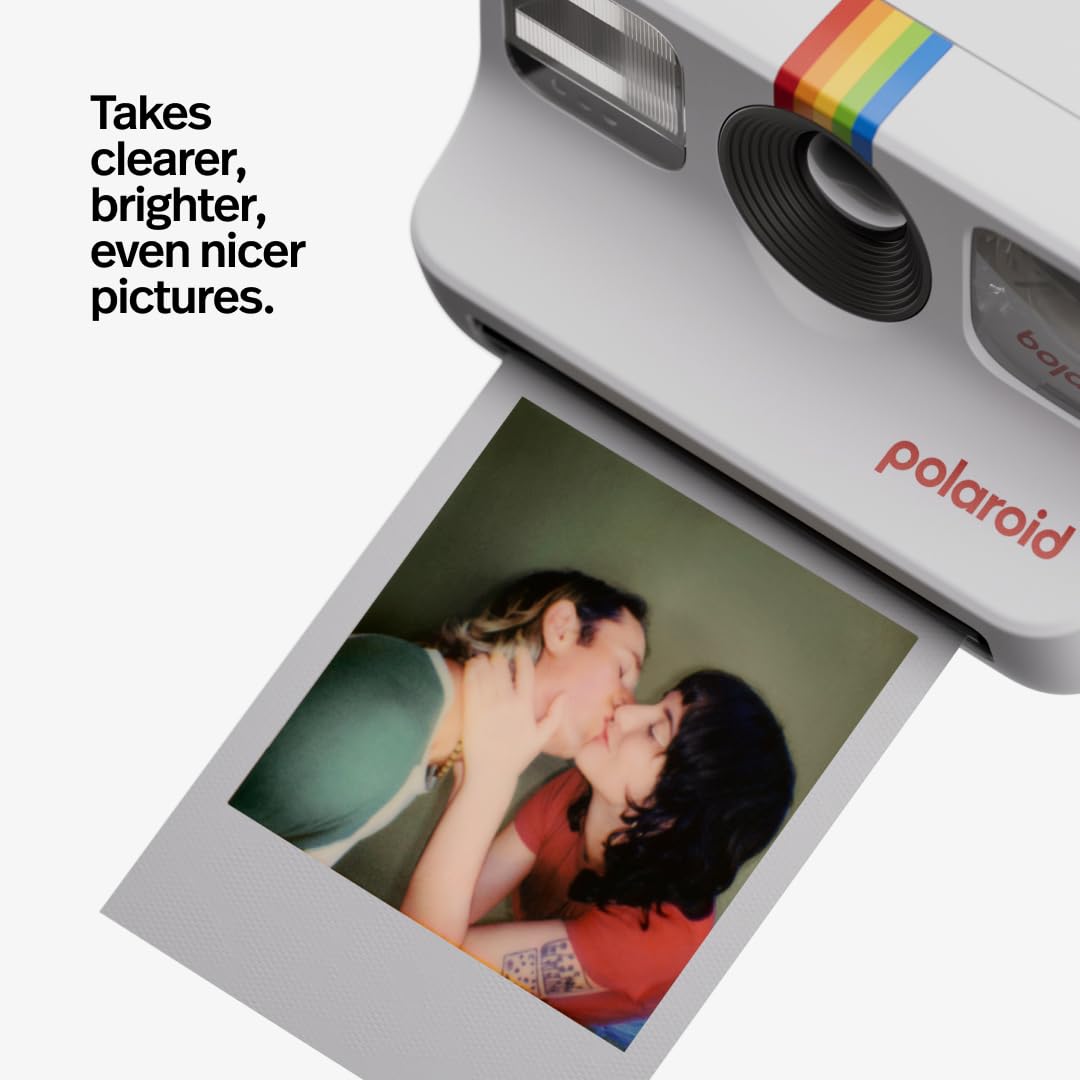 Polaroid Go Generation 2 - Mini Instant Film Camera - Purple (9183) - Only Compatible with Go Film | Compatible with Polaroid Go Film, USB-C Rechargeable, Self-Timer and Double Exposure, Built-in Flash