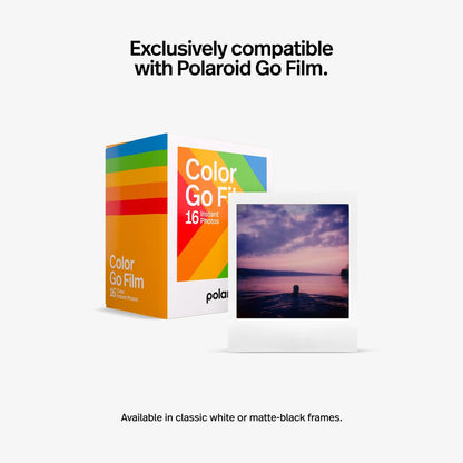 Polaroid Go Generation 2 - Mini Instant Film Camera - Purple (9183) - Only Compatible with Go Film | Compatible with Polaroid Go Film, USB-C Rechargeable, Self-Timer and Double Exposure, Built-in Flash