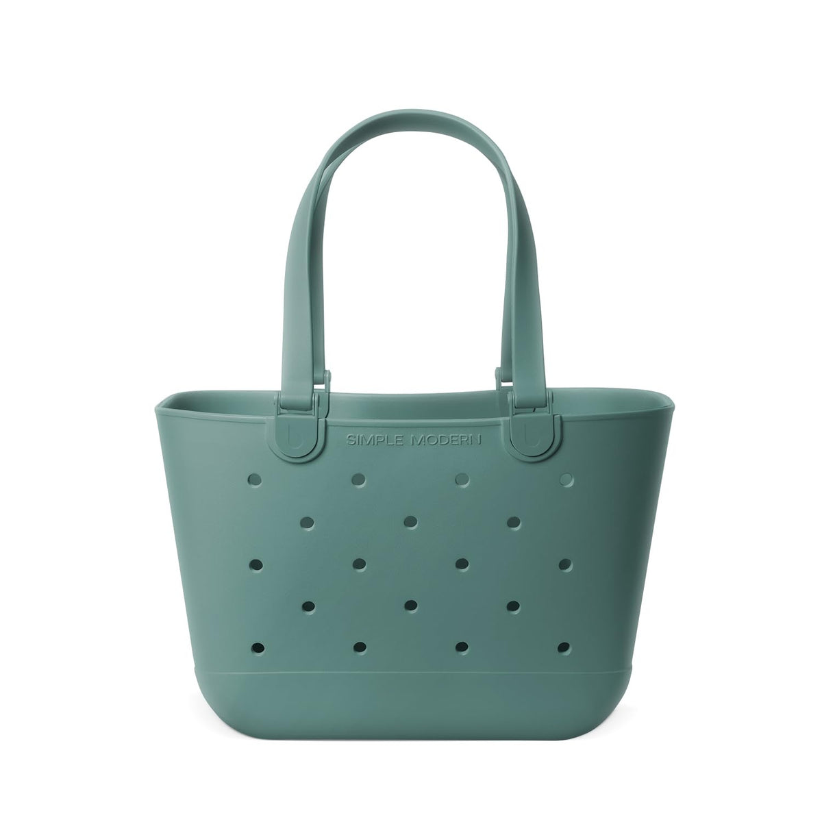 Simple Modern Waterproof Rubber Beach Bag | Large | Black