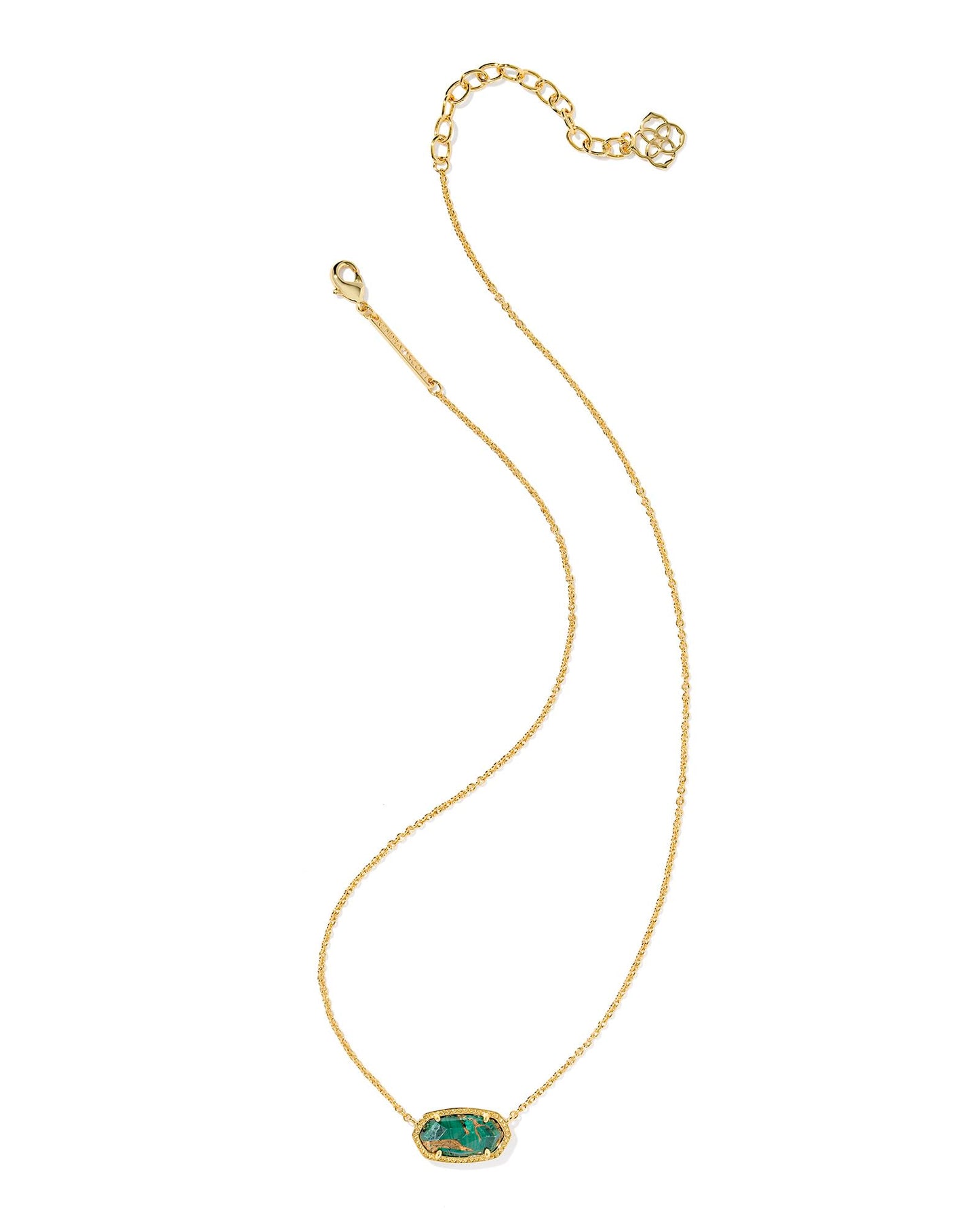 Kendra Scott Elisa Pendant Necklace for Women, Fashion Jewelry, 14k Gold-Plated