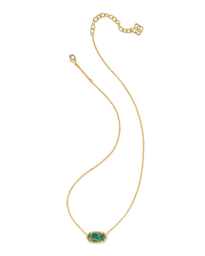 Kendra Scott Elisa Pendant Necklace for Women, Fashion Jewelry, 14k Gold-Plated