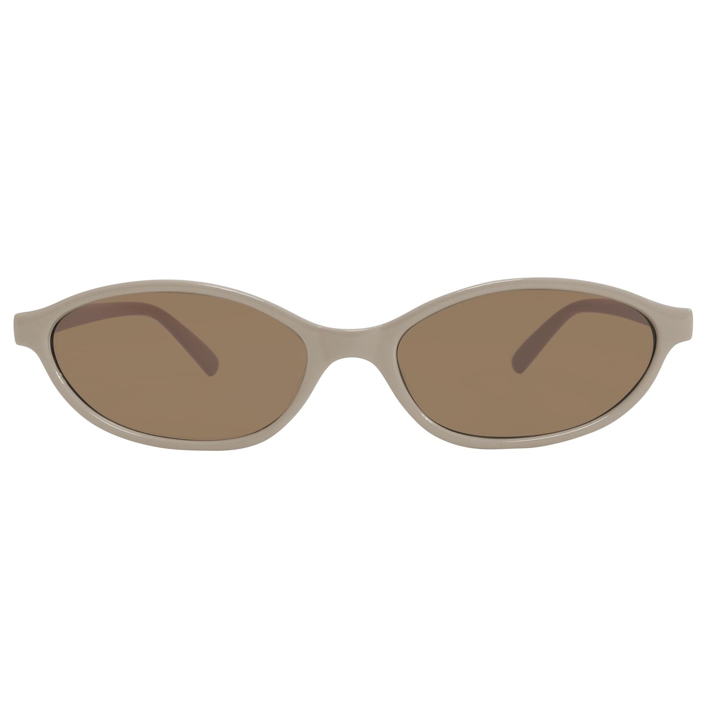 GUVIVI Retro Oval Sunglasses for Women