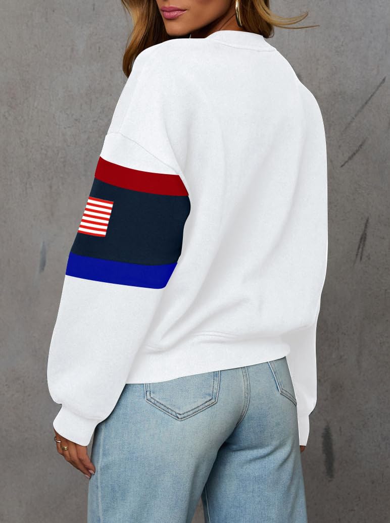 LEEDYA Women USA Sweatshirt
