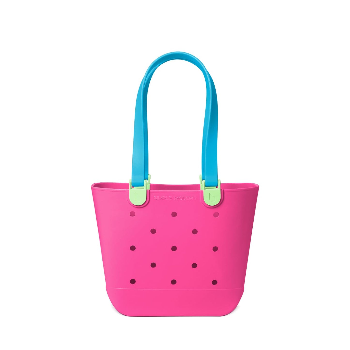 Simple Modern Waterproof Rubber Beach Bag | Large | Black