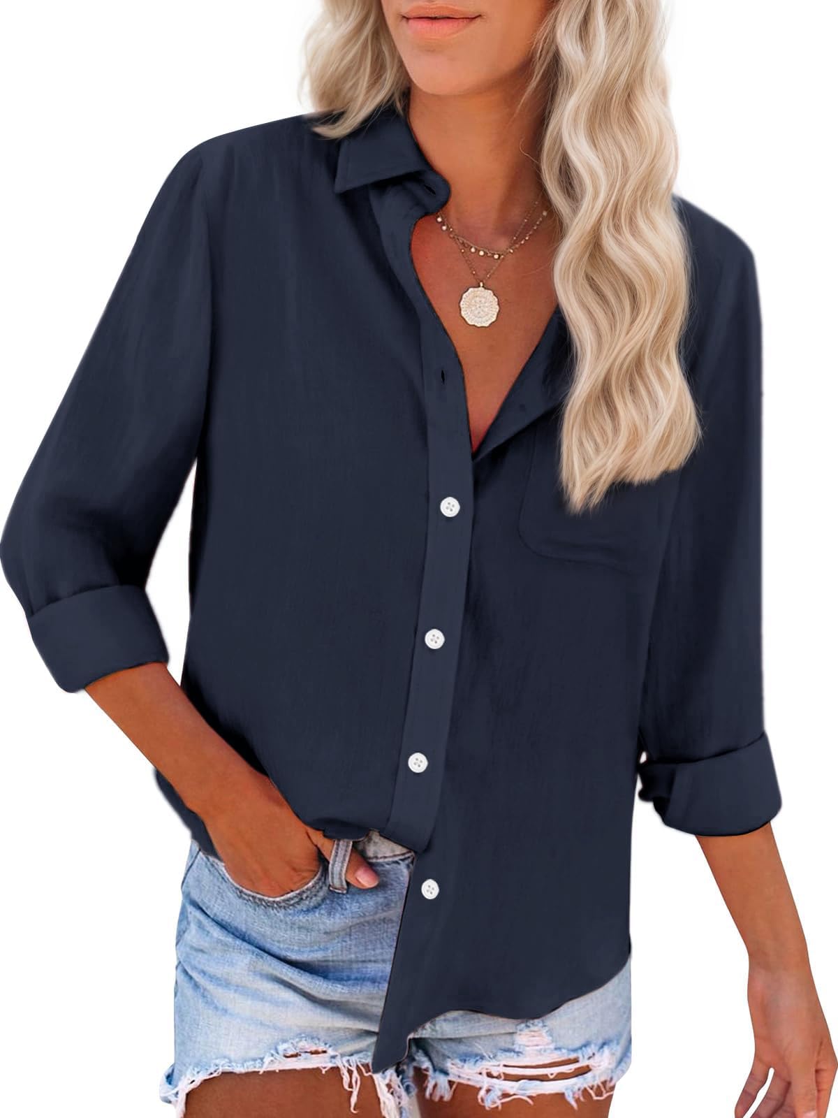 Womens Button Down Shirts