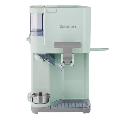 Cuisinart Soft Serve Ice Cream Machine- Mix It In Ice Cream Maker for Frozen Yogurt, Sorbet, Gelato, Drinks 1.5 Quart, White, ICE-48