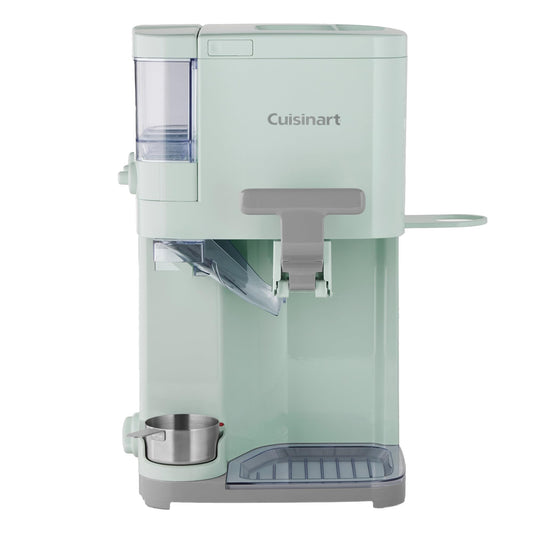 Cuisinart Soft Serve Ice Cream Machine- Mix It In Ice Cream Maker for Frozen Yogurt, Sorbet, Gelato, Drinks 1.5 Quart, White, ICE-48