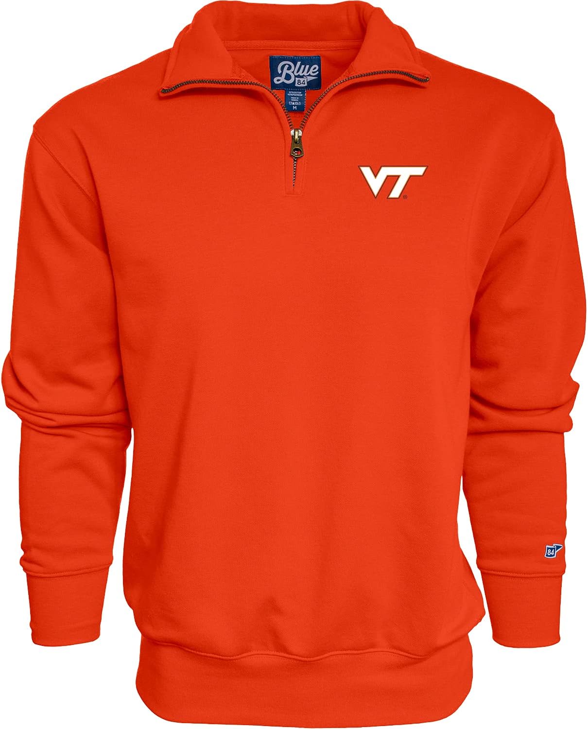 Blue 84 NCAA mens Quarter Zip Sweatshirt Icon