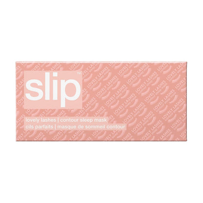 slip Pure Silk Contour Sleep Mask: Protect Your Delicate Lashes with Our Innovative, Lash-Friendly Design. Experience Uninterrupted Beauty Sleep with Slipsilk™ Comfort, 1 Contour Mask, Scarlet
