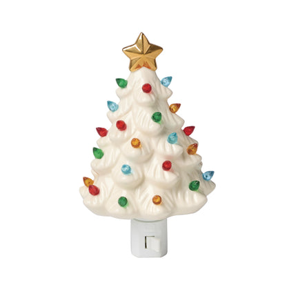 Lenox 893624 Treasured Traditions Holiday Red Bulbs Lit Tree, Christmas Decor