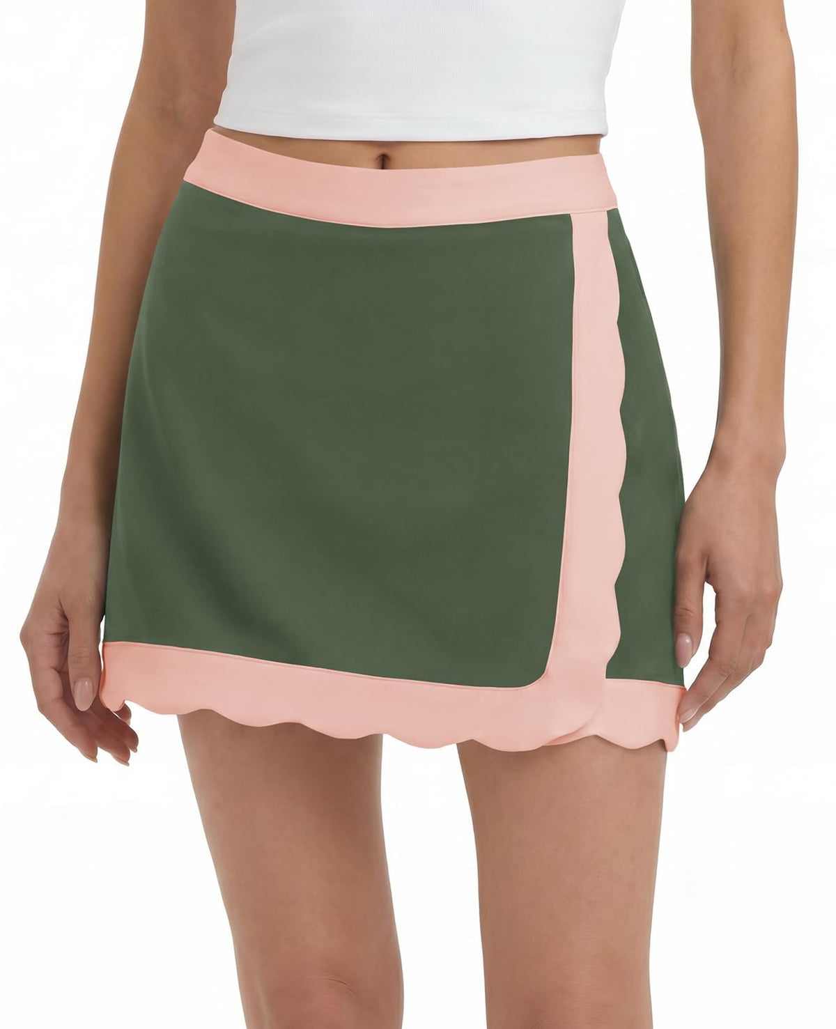Fisoew Womens Tennis Skirts with Shorts