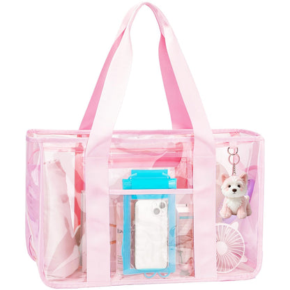 Fammart Iridescent Clear Beach Bags (Waterproof)