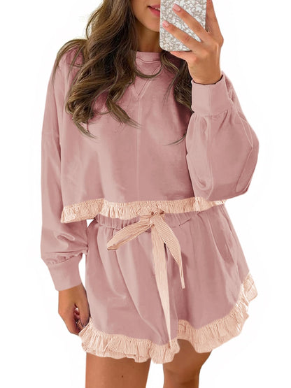 Fisoew Women's 2 Piece Lounge Set