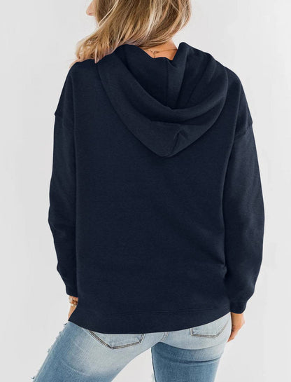 REVETRO Womens Sweatshirt USA Flag