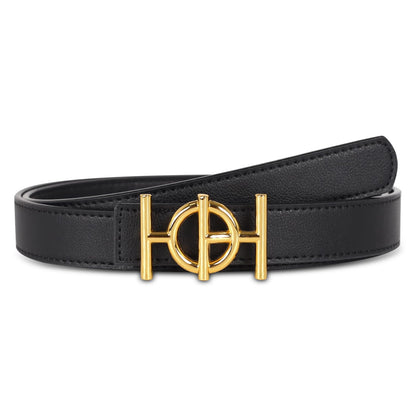 Relang Women's Belts with Gold Buckle