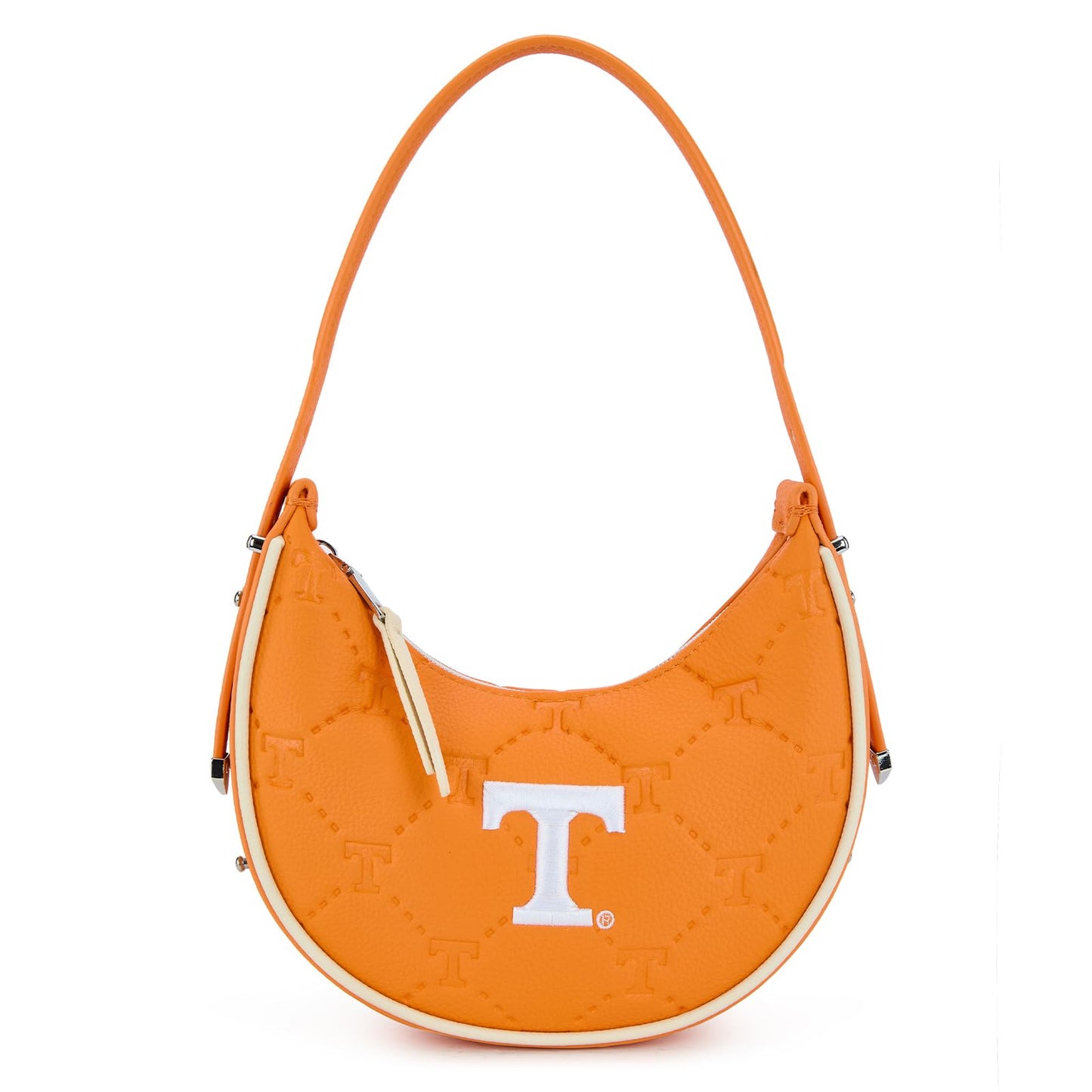 NCAA Crescent Shoulder Bag for Women, Half Moon Clutch Purses for Birthday/Graduation Gifts
