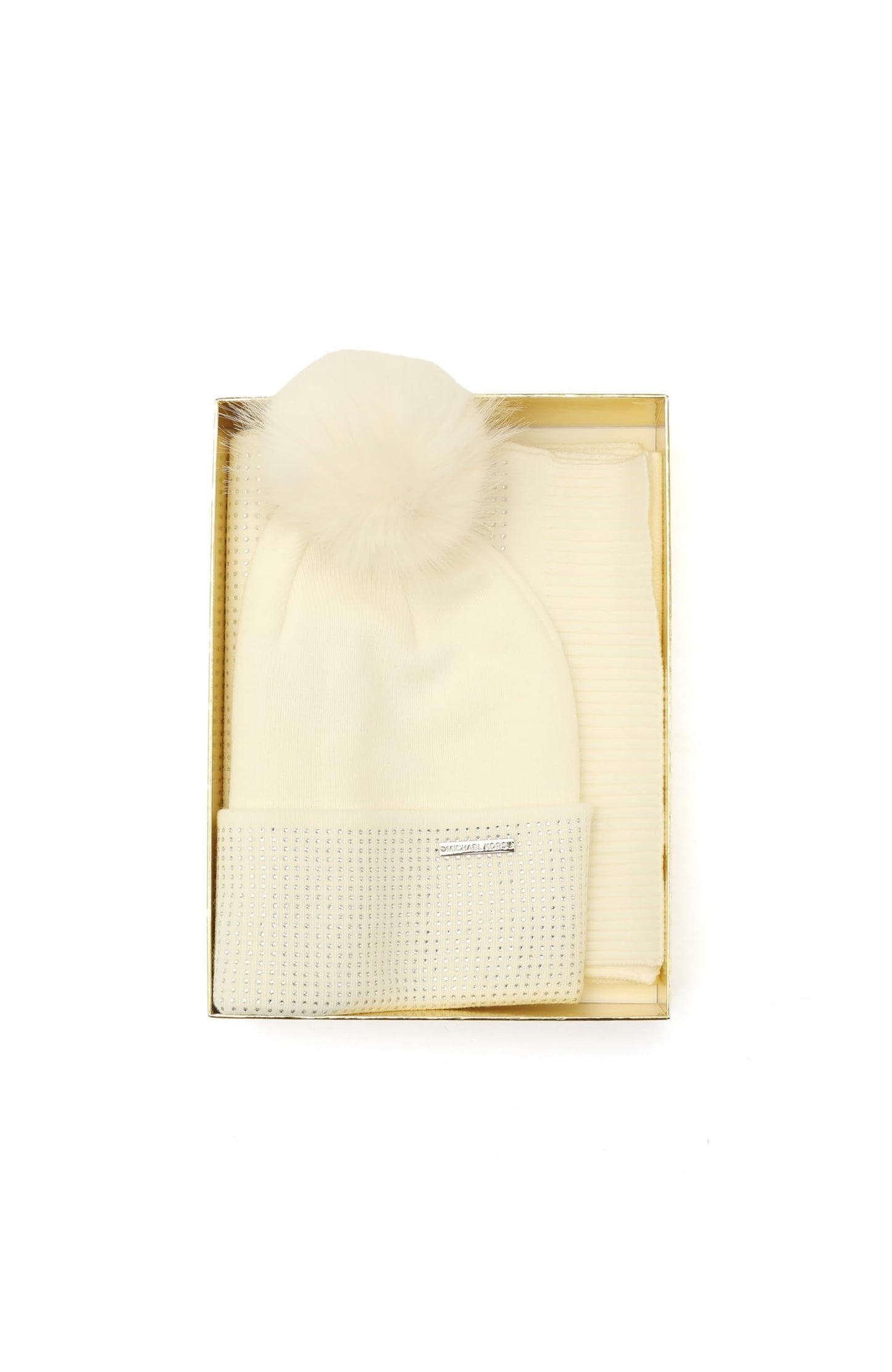 Michael Kors Women's Fine Crystal Box Set - Hat & Scarf