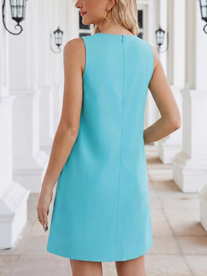 Ladyful Color Block Shift Dress
