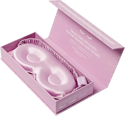 slip Pure Silk Contour Sleep Mask: Protect Your Delicate Lashes with Our Innovative, Lash-Friendly Design. Experience Uninterrupted Beauty Sleep with Slipsilk™ Comfort, 1 Contour Mask, Scarlet
