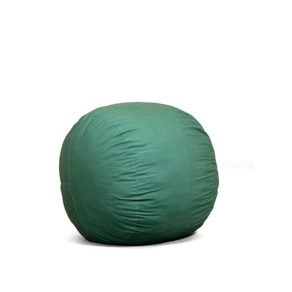Big Joe Fuf 7Ft Giant Foam Bean Bag Chair, Oversized Couch with Removable Cover for Kids, Teens, Adults, Fog Lenox, Durable Woven Polyester, 7 Foot