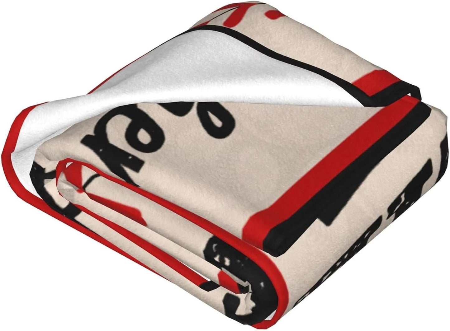 Baseball Throw Blanket Soft Flannel Blankets for Bed Couch Plush Cozy Blanket for Men Women Unisex Adults Micro Fleece Throws Unique Design 50''*40''
