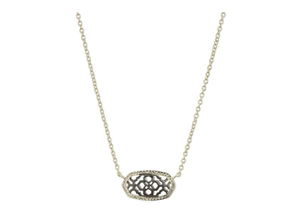 Kendra Scott Elisa Pendant Necklace for Women, Fashion Jewelry, 14k Gold-Plated