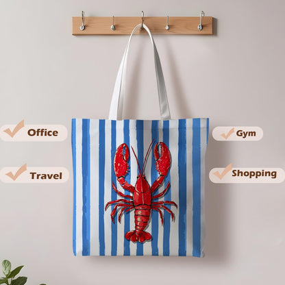 Striped series canvas bags