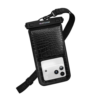 VELVET CAVIAR Waterproof Phone Pouch with Lanyard
