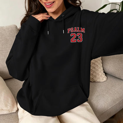 Christian Hoodies for Women Psalm 23 Sweatshirt