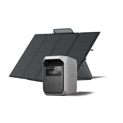 EF ECOFLOW Portable Power Station DELTA 3 Classic, 1024Wh LiFePO4 Battery, 1800W AC/100W USB-C Output, 1 Hr Fast Charge, Solar Generator for Home Backup, Camping & RVs (Solar Panel Optional)