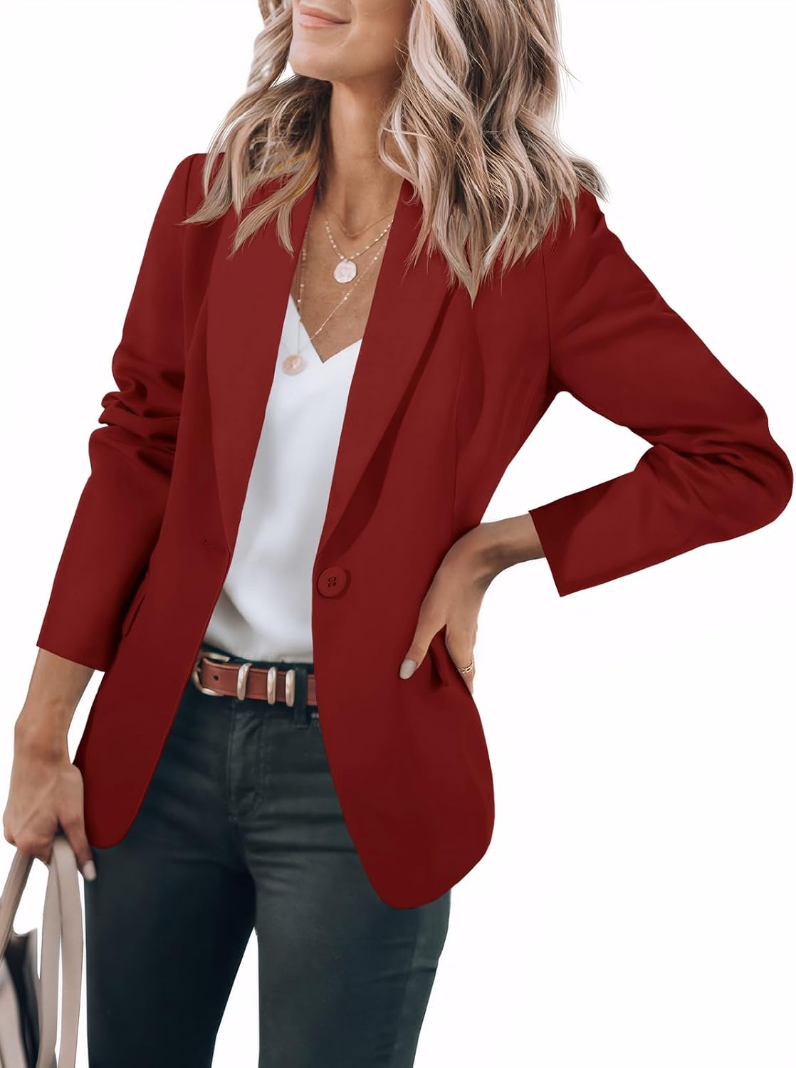 Cicy Bell Womens Casual Blazers