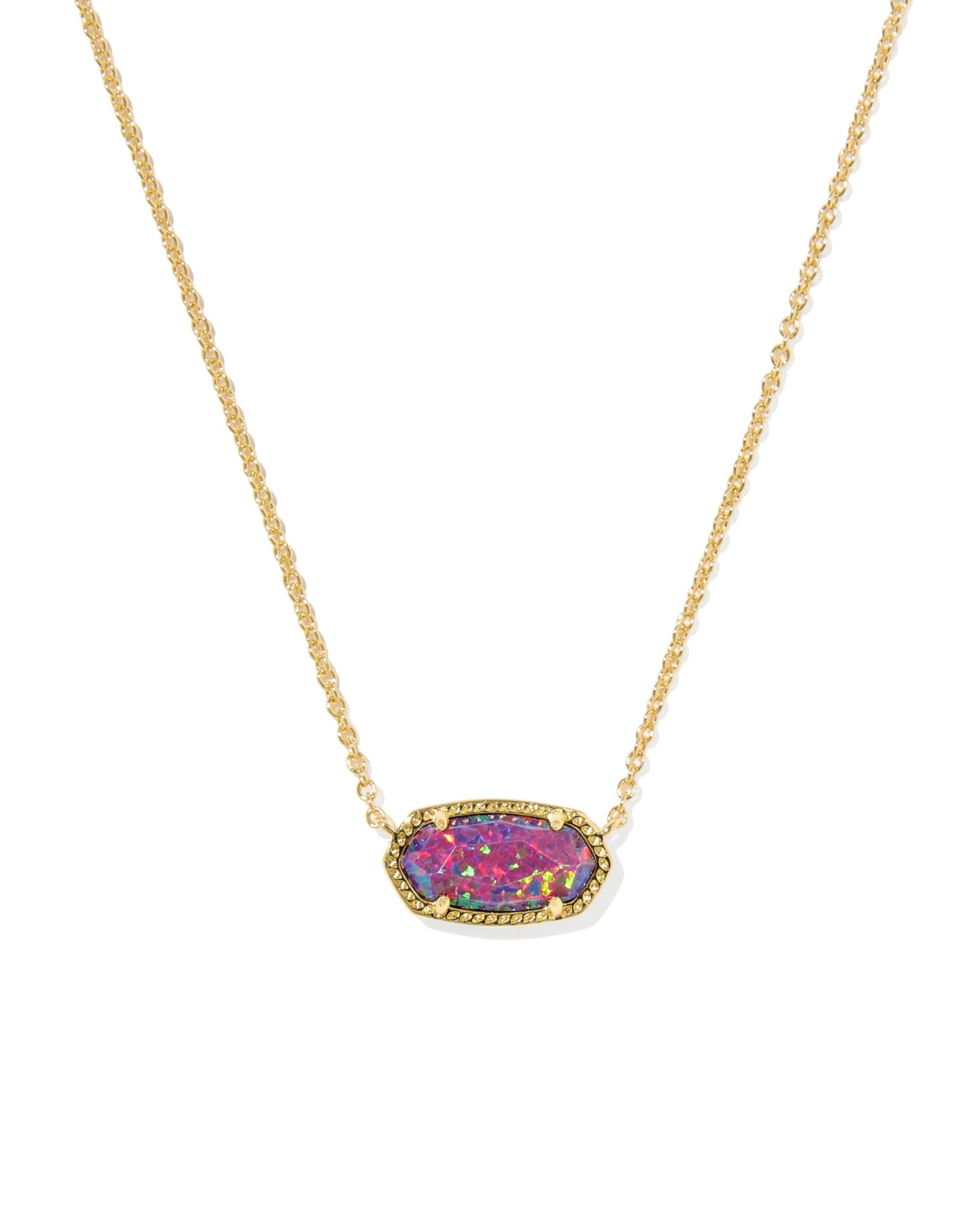 Kendra Scott Elisa Pendant Necklace for Women, Fashion Jewelry, 14k Gold-Plated