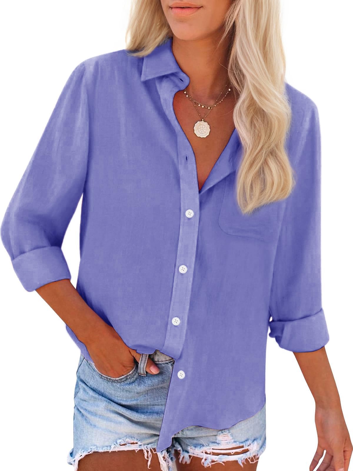 Womens Button Down Shirts