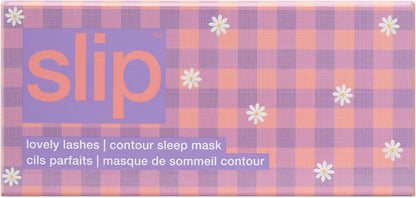 slip Pure Silk Contour Sleep Mask: Protect Your Delicate Lashes with Our Innovative, Lash-Friendly Design. Experience Uninterrupted Beauty Sleep with Slipsilk™ Comfort, 1 Contour Mask, Scarlet