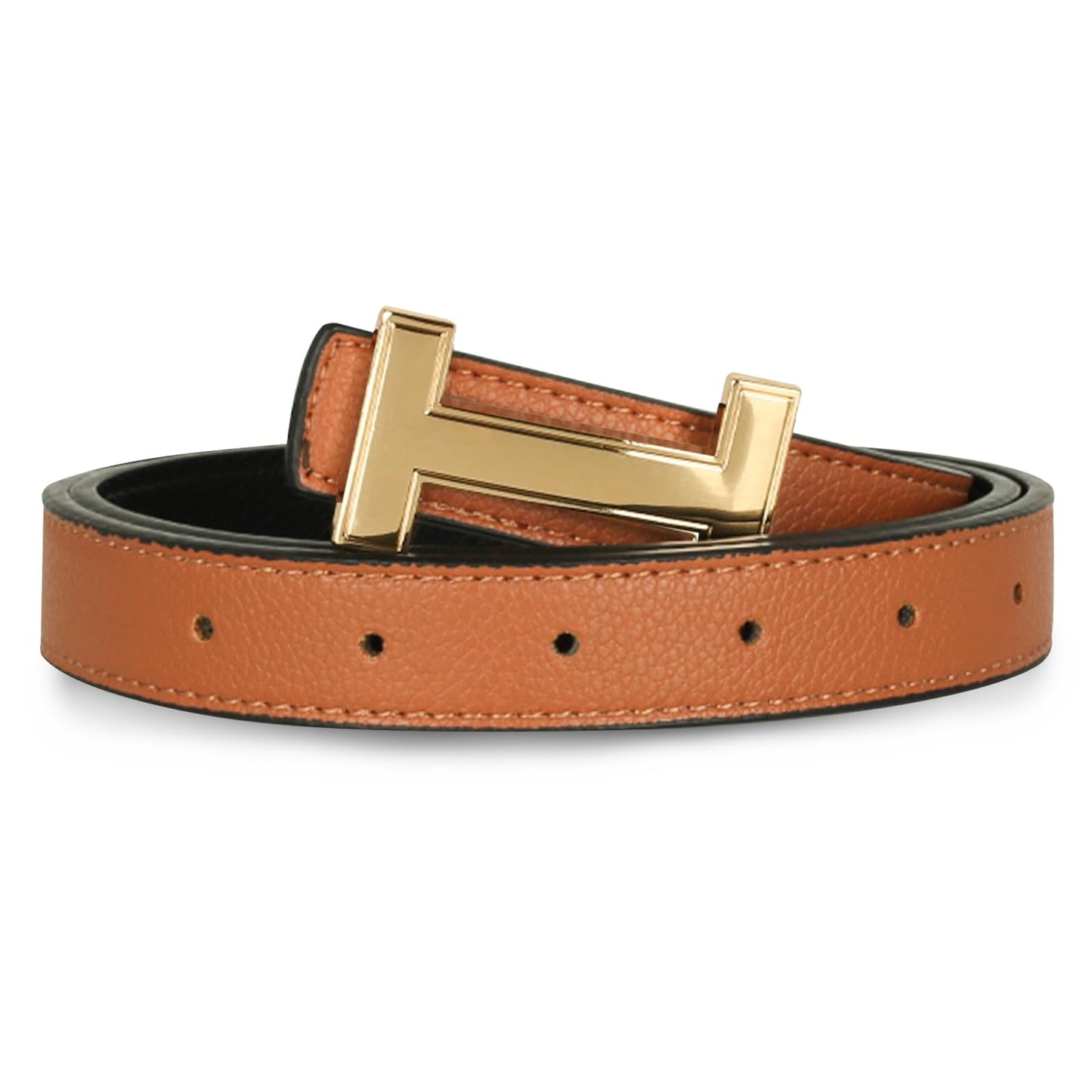 Relang Women's Belts with Gold Buckle