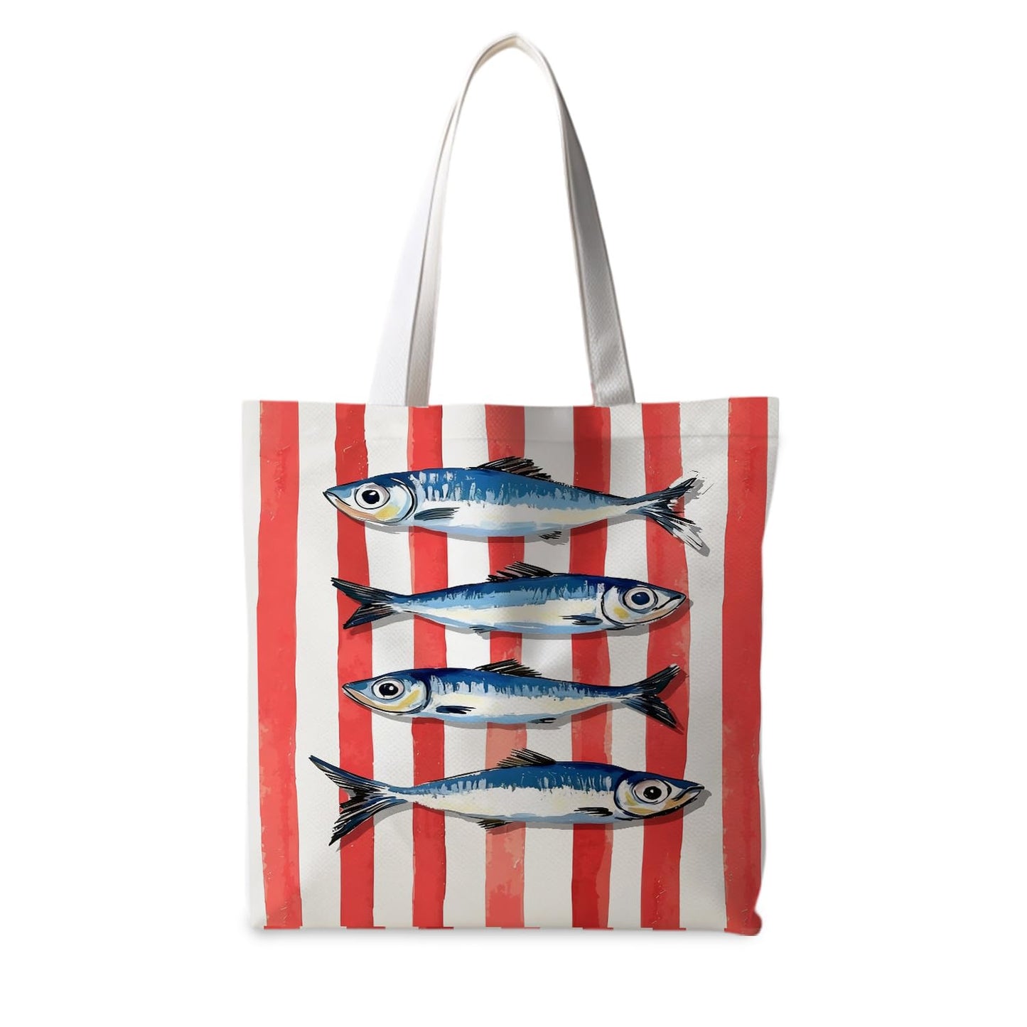 Striped series canvas bags