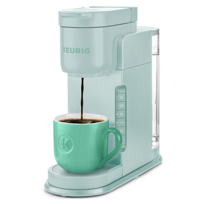 Keurig K-Express Single Serve K-Cup Pod Coffee Maker, 3 Brew Sizes, Strong Button Feature, 42oz Removable Reservoir, Island Berry